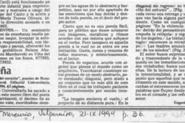 Reseña  [artículo] Eugenio Rodríguez.