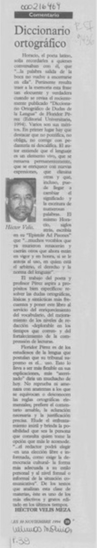 Diccionario ortográfico