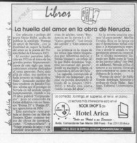 La Huella del amor en la obra de Neruda  [artículo].