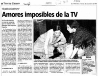 Amores imposibles de la TV