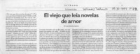 Un viejo que leía novela de amor  [artículo] 1cLuis Sánchez Latorre.