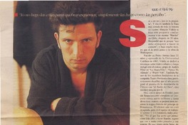 Horacio Videla "Tengo mala fama"  [artículo] Paola Sotomayor.