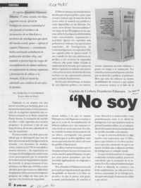 "No soy un traidor"  [artículo] Marcelo Contreras.