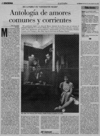 Antología de amores comunes y corrientes  [artículo] Yael zaliasnik.