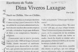 Dina Viveros Laxague  [artículo] C. R. I.