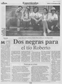 Dos negras para el tío Roberto