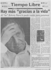 Hay más "gracias a la vida"