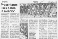 Presentaron libro sobre la aviación  [artículo].