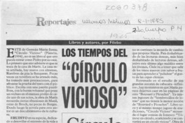 Los tiempos del "Circuito vicioso"  [artículo] Filebo.