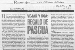 Véjar y Roa regalo de pascua  [artículo] Filebo.