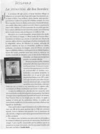 La atracción de los bordes  [artículo] Camilo Marks.