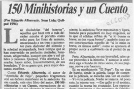 150 Minihistorias y un cuento  [artículo] H. R. Cortés.