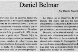 Daniel Belmar
