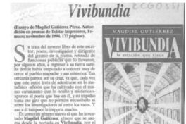 Vivibundia  [artículo] O. Z. S.