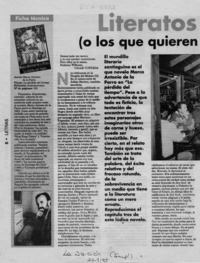 Literatos criollos  [artículo].