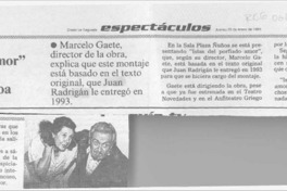 "Islas del porfiado amor" en la Sala Plaza Ñuñoa  [artículo].