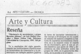 Reseña  [artículo] Eugenio Rodríguez.