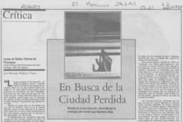 En busca de la ciudad perdida