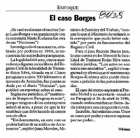 El caso Borges  [artículo] Wireless.