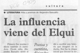 La Influencia viene del Elqui