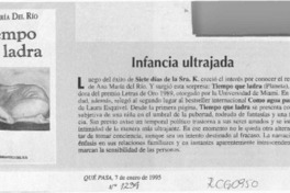 Infancia ultrajada  [artículo].