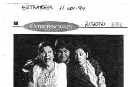 Un Galán raptado en Teatro Apoquindo  [artículo].