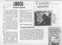 Cuento aparte  [artículo] Daniel Villalobos Jara.