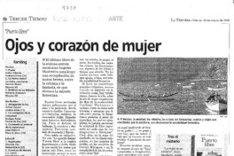 Ojos y corazón de mujer  [artículo] Andrés Gómez.