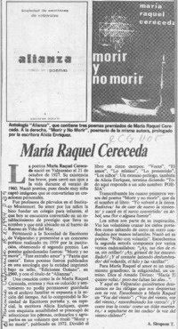 María Raquel Cereceda  [artículo] A. Simpson T.
