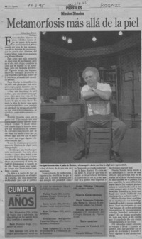 Metamorfosis más allá de la piel  [artículo] Graciela Ojeda.