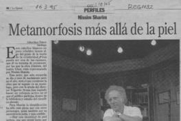 Metamorfosis más allá de la piel  [artículo] Graciela Ojeda.
