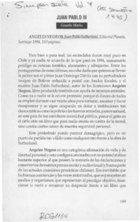 Juan Pablo III  [artículo] camilo Marks.