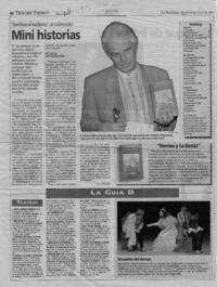 Mini historias  [artículo] Lina Meruane.