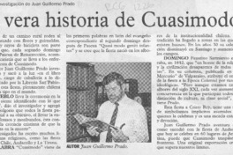 La Vera historia de Cuasimodo  [artículo].