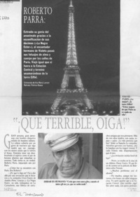 "Que terrible, oiga!"  [artículo].