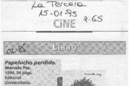 Papelucho perdido  [artículo] Andrés Gómez.