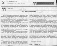 "La remolienda"  [artículo] John Dabal.