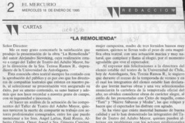 "La remolienda"  [artículo] John Dabal.