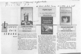 Libros de la semana  [artículo] S. P.