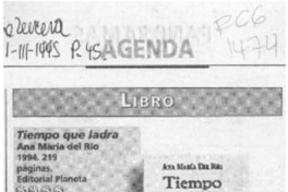 Tiempo que ladra  [artículo] Andrés Gómez.