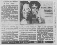 "El libro de las preguntas de Pablo Neruda"  [artículo] Victoria Castro S.