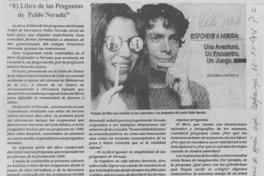 "El libro de las preguntas de Pablo Neruda"  [artículo] Victoria Castro S.