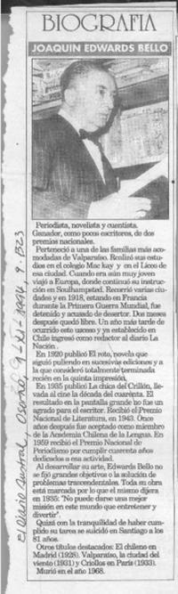 Biografía  [artículo].