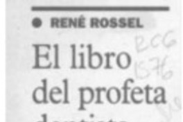 El Libro del profeta dentista  [artículo].