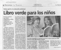 Libro verde para los niños  [artículo] Paulina Calleja N.