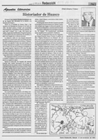 Historiador de Huasco