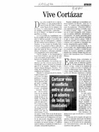 Vive Cortázar  [artículo]