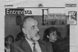 Entrevista al pasar, con Juan Antonio Massone  [artículo].