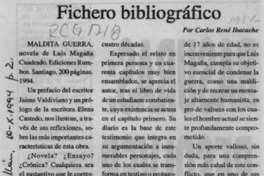 Fichero bibliográfico