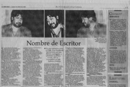 Nombre de escritor  [artículo] Rodrigo Atala.